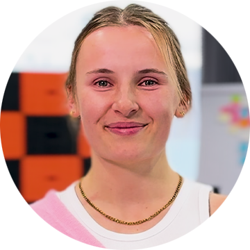 Porträtfoto von Justine Keller.