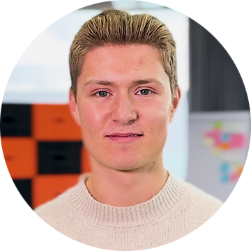 Porträtfoto von Valentin Herrling.