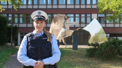 Polizeianwärterin Annika