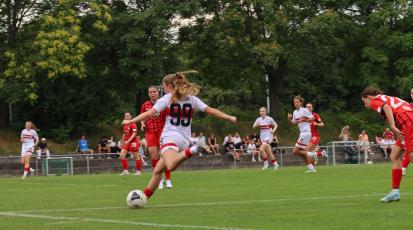 Eine Spielerin des VfB Stuttgarts