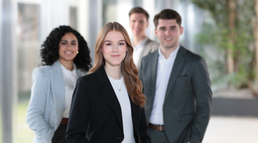 Die Auszubildenen der Sparkasse Ludwigsburg 
