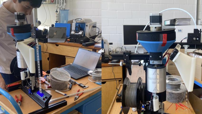 Die Maschine "Extruder"