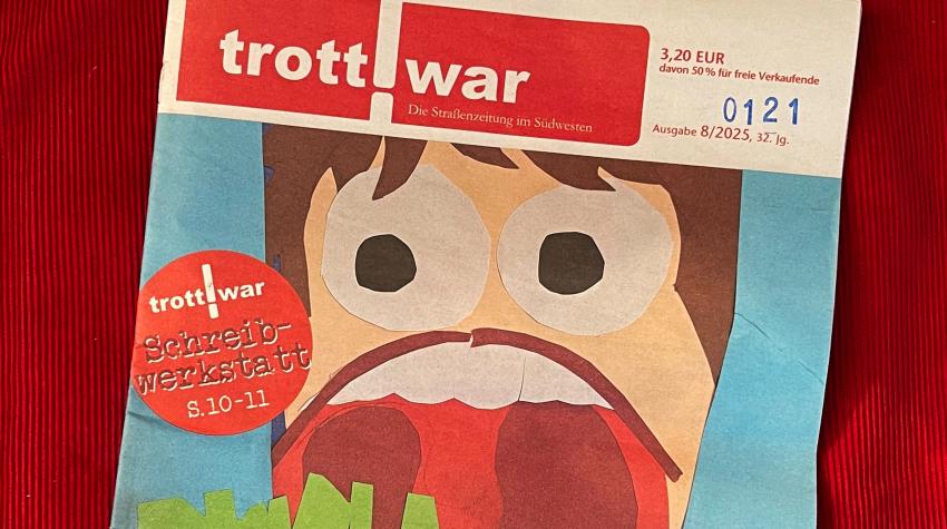 Straßenzeitung Trott-war
