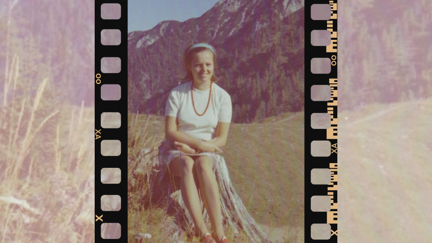 junge Frau in der Natur