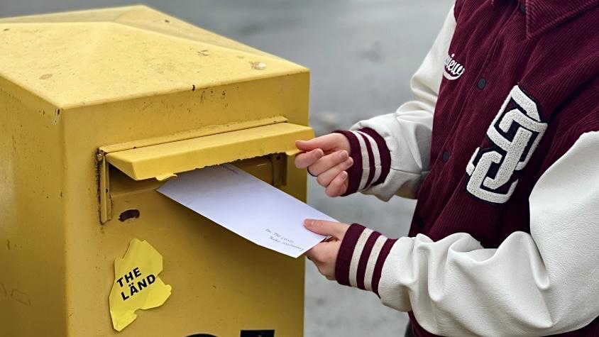 Brief an THE LÄND von Studierenden 