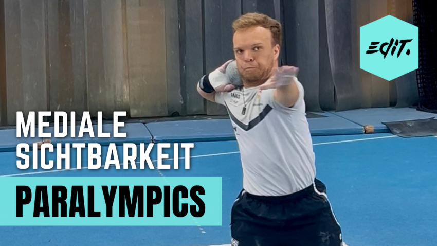 Niko Kappel stößt beim Training eine Kugel. 