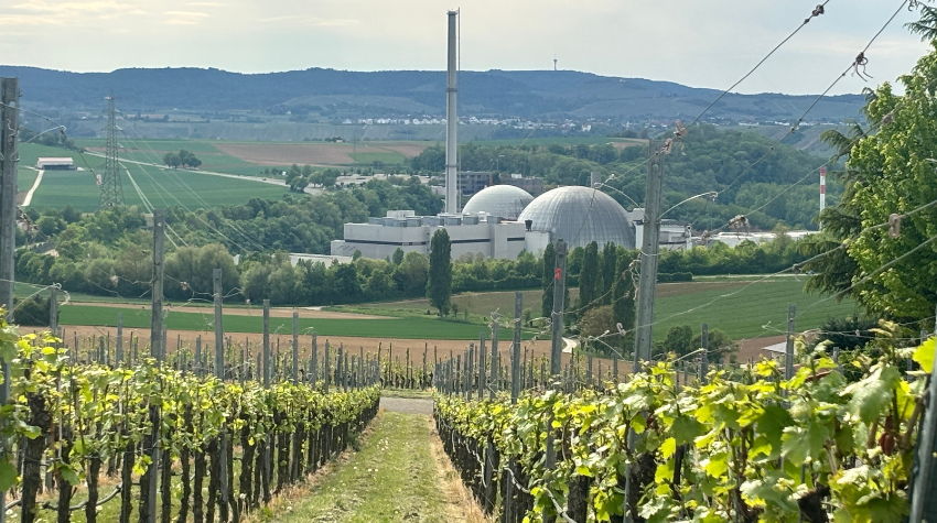 Zu sehen ist das ehemalige AKW in Neckarwestheim. 