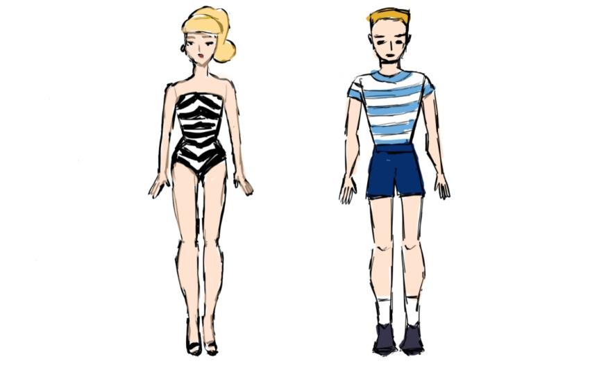 Barbie and Ken