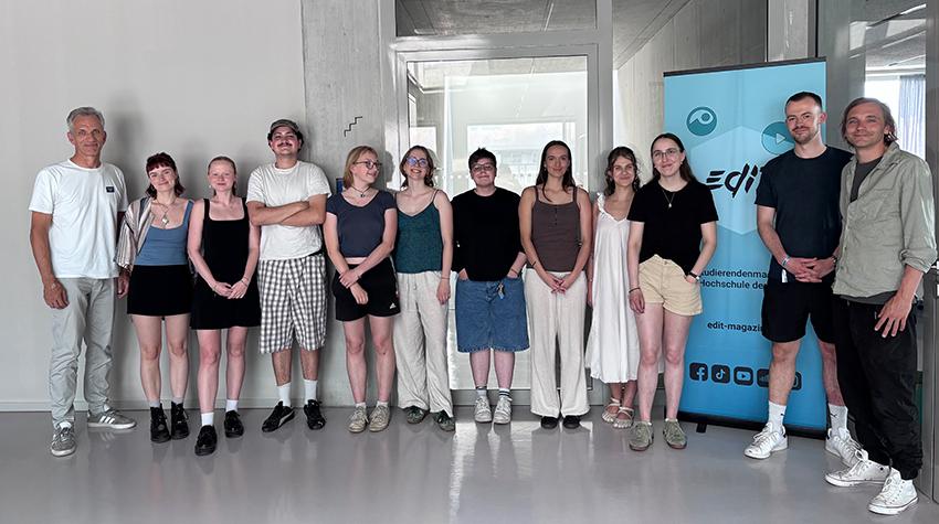 Gruppenbild der Projektteilnehmerinnen