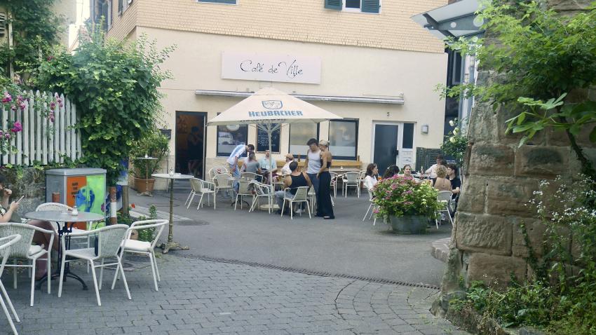 Café de Ville in Schorndorf 