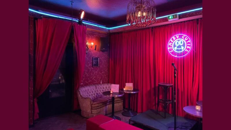 Eingangsbereich der Uhu Bar Stuttgart