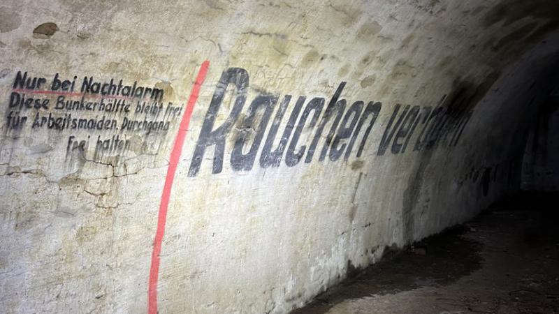 Verlassener Bunker Urbex Lost Place Rauchen Verboten