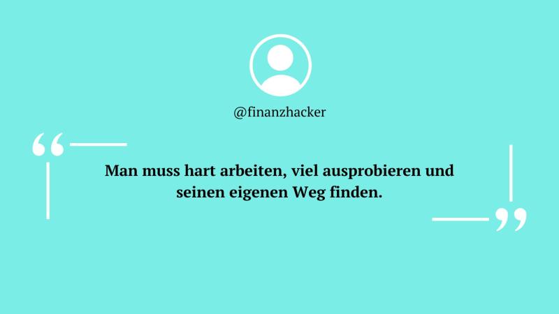 @finanzhackers Meinung zu passivem Einkommen