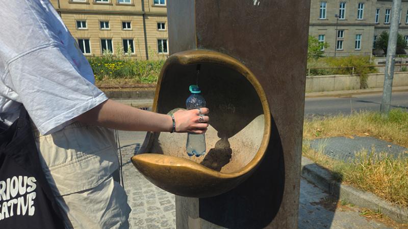 Trinkwasserbrunnen am Karlsplatz
