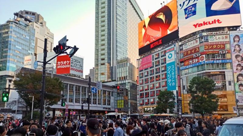 Beliebt bei Touristen und Locals: die Shibuya-Kreuzung in Tokyo
