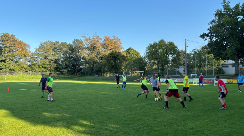 Walking Football Mannschaft 